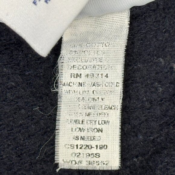 Wilkes University Sweatshirt Mens Large L Navy Blue Champion Crewneck Pullover - Picture 8 of 8